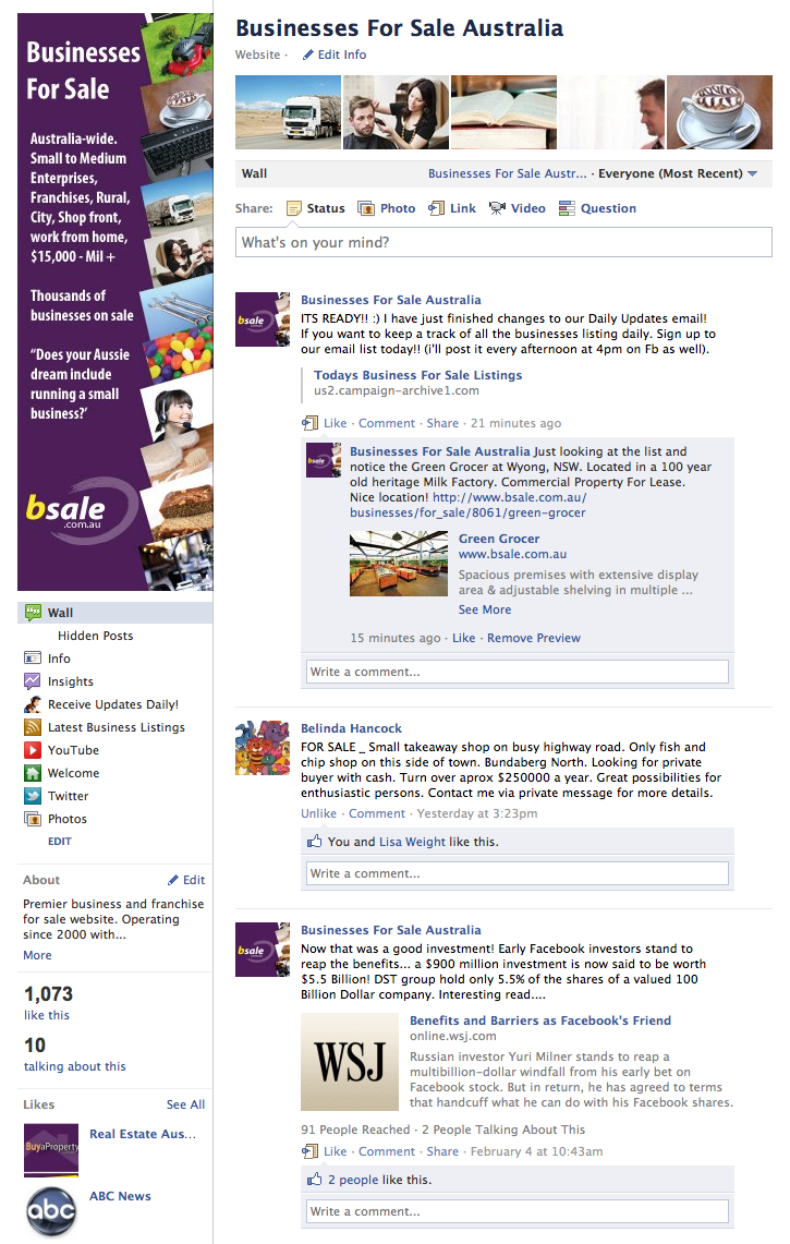 Bsale on Facebook.